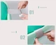 Матрасик для купания с ремнями безопасности для детской ванной Baby Bath Pillow 2 бирюзовый (GS-63682) - изображение 7