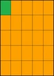 42×59,4мм ОРАНЖЕВАЯ Самоклеящаяся бумага А4, 25 Этикеток на листе, Упаковка 100 листов - изображение 2