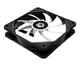 Вентилятор ID-Cooling TF-12025-ARGB, 120x120x25мм, 4-pin PWM, чорний - зображення 6