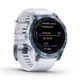 Смарт-часы Garmin Fenix 7 Sapphire Solar Mineral Blue DLC Titanium with Whitestone Band (010-02540-24) - изображение 3