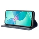 Чехол-книжка Deexe Retro Style для Infinix Hot 12 Play / 12 Play NFC (x6816 / x6816c) - Blue - изображение 5