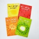 Блокнот А5 с цветными листами Profi Frutti watermelon 80 страниц арт. 902637 - изображение 4