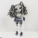 Кукла Rainbow High Shadow Series 1 Nicole Steel Grayscale - Кукла Рейнбоу Шедоу Хай Николь Стил (583585) - Школа Тени - изображение 9