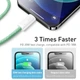 Кабель Baseus Lightning to Type-C Dynamic Series Fast Charging PD 20W cable CALD000106 2m green - зображення 2