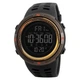 Спортивные часы мужские SKMEI влагозащита 5атм 1251 Brown/Gold - изображение 1