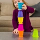 Тактильная игрушка Fat Brain Toys Suction Kupz Мягкие чашки 6 шт. (F183ML) - изображение 8