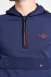 Синя толстовка-анорак Aeronautica Militare 4874 L - изображение 4