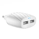 Зарядное устройство HOCO C78A Lightning 2USB 2.4A White (49533IM) - изображение 3