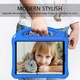 Чехол STR EVA с ручкой и подставками для Apple iPad Air 2 Летучая мышка, детский Blue - изображение 5