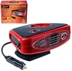 Тепловентилятор автомобільний 12V 150W/180W Elegant 101507 з діодами - зображення 2