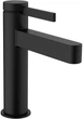 Смеситель для раковины HANSGROHE Finoris 110 черный матовый 76020670 с донным клапаном - изображение 1
