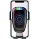 Автомобильный держатель холдер с БЗУ Baseus Wireless Charger Explore Gravity Car Mount WXYL-K01 Black - изображение 6
