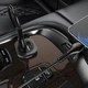 Автомобільний зарядний пристрій Hoco NZ4 24W + кабель Lightning (2USB, 4.8A, швидка зарядка, в прикурювач) - Чорний - зображення 2