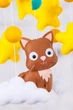 Детский мобиль на кроватку для младенцев WooolyWool «Котята» - изображение 3