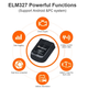 Диагностический сканер AERMOTOR ELM327 Блютуз/Bluetooth 4 для Android и Айфона (Iphone) OBD2 (760311820) Черный - изображение 13