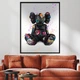 Картина Холстович KAWS №2 30x40 см. Картина для офиса, гостиной, спальни, интерьера - изображение 3