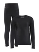 Дитячий комплект термобілизни CRAFT Core Wool Merino Set 1909712-999000 Black 146/152 - зображення 1
