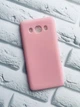 Силіконовий матовий чохол для Samsung Galaxy J5(2016) J510 Рожевий - зображення 1