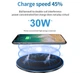 Беспроводная зарядная док-станция FDGAO Qi, 30 Вт, для Samsung S10 S20 Note 10 20 iPhone 12 11 Pro Max XS XR X 8 - изображение 7