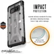 Чехол ударопрочный UAG Plasma (Original) для Samsung Galaxy Note 8 Ice - изображение 7