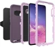 Чехол противоударный с клипсой подставкой OtterBox Defender Series Pro для Samsung Galaxy S10e Purple Nebula Refurbished - изображение 6