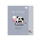 Блокнот Profiplan Artbook А6 однотонные 96 страниц корова (902439) - изображение 1