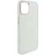 TPU чехол Epik Bonbon Metal Style для Apple iPhone 12 Pro / 12 (6.1") Белый / White - изображение 1