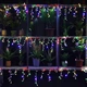 Гирлянда ColorWay Бахрома 3мx0.6м 100Led IP20 цветная (CW-GF-100L36VMC) - изображение 7