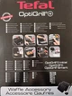 Насадка бельгійські вафлі для електрогрилю Tefal Optigrill + XA723899 - зображення 5