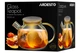 Заварник ARDESTOGolden Moon, 1000 мл, боросилікатне скло, бамбук (AR3010GBG) - изображение 8