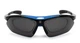 Очки велосипедные Robesbon 0089 спортивные велоочки Black-Blue - изображение 2