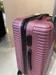 Ультралегкий средний пластиковый чемодан G&D на двойных колесах розовое золото - изображение 2