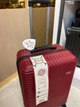 Ультралегкий пластиковый чемодан ручная кладь малый на 10-12 кг G&D на двойных колесах бордо - изображение 3
