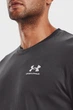 Мужская серая футболка UA LOGO EMB HEAVYWEIGHT Under Armour XL 1373997-010 - изображение 5