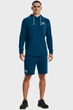 Чоловічі сині шорти UA RIVAL TERRY SHORT Under Armour LG 1361631-458 - зображення 2