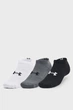 Шкарпетки (3 пари) UA Core No Show 3pk Under Armour XL 1363241-003 - зображення 1