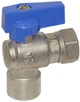 Кран BIANCHI угловой 1/2"х1/2" с накидной гайкой (527004040E) - изображение 2