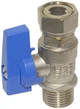 Кран BIANCHI прямой 1/2"х1/2" с накидной гайкой (528M04040E) - изображение 2