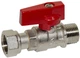 Кран BIANCHI прямой 1/2"х1/2" с накидной гайкой (528M04040F) - изображение 1