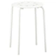 Табурет IKEA MARIUS МАРИУС, белый, 45 см, 901.840.47 - изображение 1