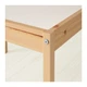 Стол детский IKEA с 2 стульями ЛЭТТ, белый, сосна, 501.784.11 - изображение 2