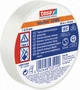 Изоляционная лента Tesa Tesaflex 53988 19 мм х 20 м Белая (53988WH-19-20) - изображение 2