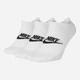 Набор мужских носков коротких Nike NSEveryday Essential NS DX5075-100 46-50 3 пары (196148785951) - изображение 1