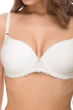 Женский уплотненный бюстгальтер Leilieve 3714 Seta 65B Молочный - изображение 5