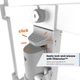 Кріплення Vogels TVM 3443 White (6816008) - изображение 10