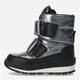 Śniegowce dziewczęce Tommy Hilfiger T3A5-32434-1485918- 38 Ciemno srebrne (8052578025482) - obraz 3