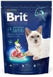 Сухой корм Brit Premium by Nature Cat Sensitive с ягненком для кошек с чувствительным пищеварением 800 г (8595602553105) - изображение 1