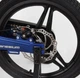 Детский двухколесный велосипед CORSO Connect MG-18734 колеса 18" с дисковыми тормозами и дополнительными колесами, Сине-черный - изображение 8