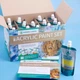 Набор художественных акриловых красок NORBERG&LINDEN 15 цветов по 120 ml. - изображение 4