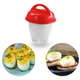 Силиконовые формочки EGG Boiler для варки яиц без скорлупы 6 штук - изображение 2